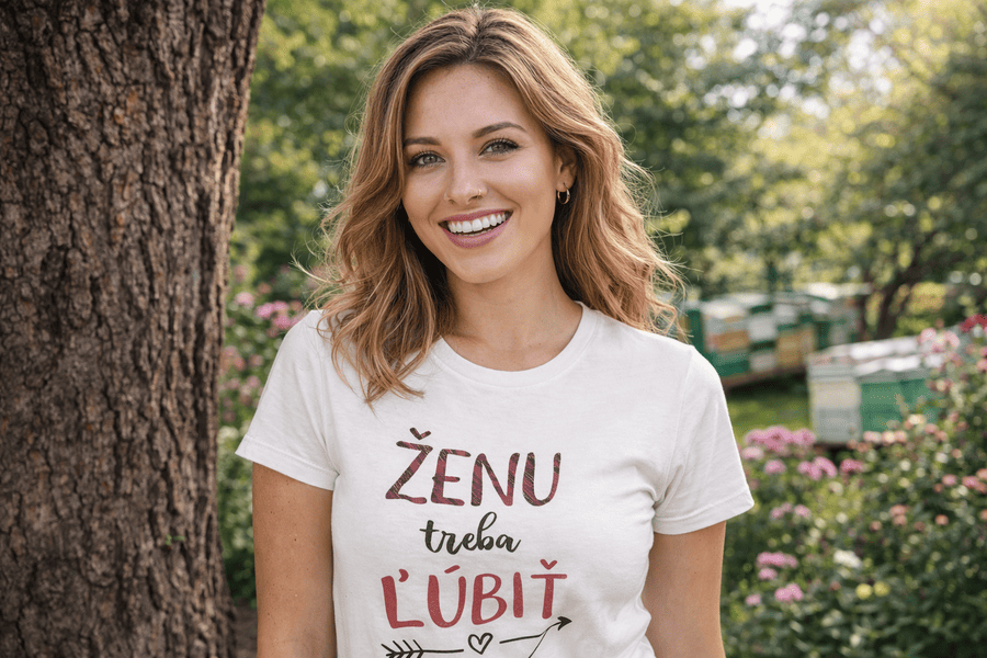 dámske tričko Ženu treba ľúbiť mk